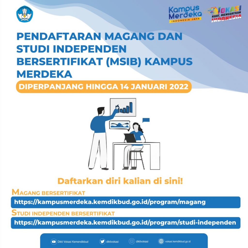 Pendaftaran Magang Dan Studi Independen Bersertifikat (MSIB) Kampus ...